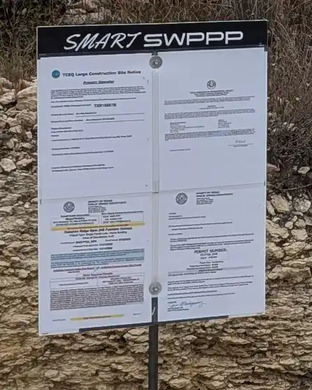 Bexar County Stormwater Quality Postings